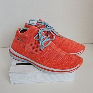 Columbia Women's Chimera Lace athletic sandal women's size 7.5, orange/teal